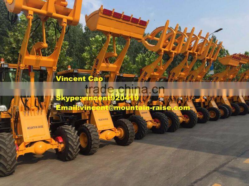 Compact Articulated Mini Backhoe Loader With Long Warranty Service