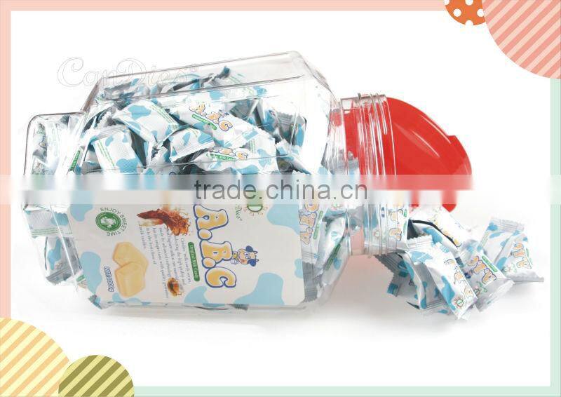ABC big packing 1000g jar Milk Original candy
