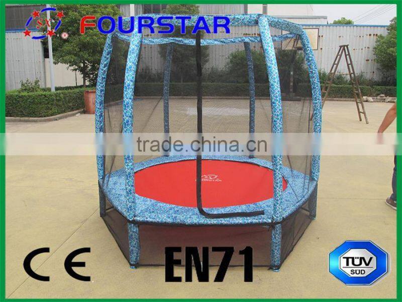 fitness trampoline for kids ,7ft