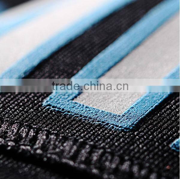 Daijun oem high quality 100% polyester breathable youth blank american football jerseys wholesale