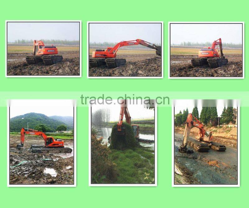 Floating Track for PC200 , PC210 , PC220 , HITACHI EX210 , ZX200 , ZX210 , ZX240 Amphibious Excavator , , Model: MAX200PU