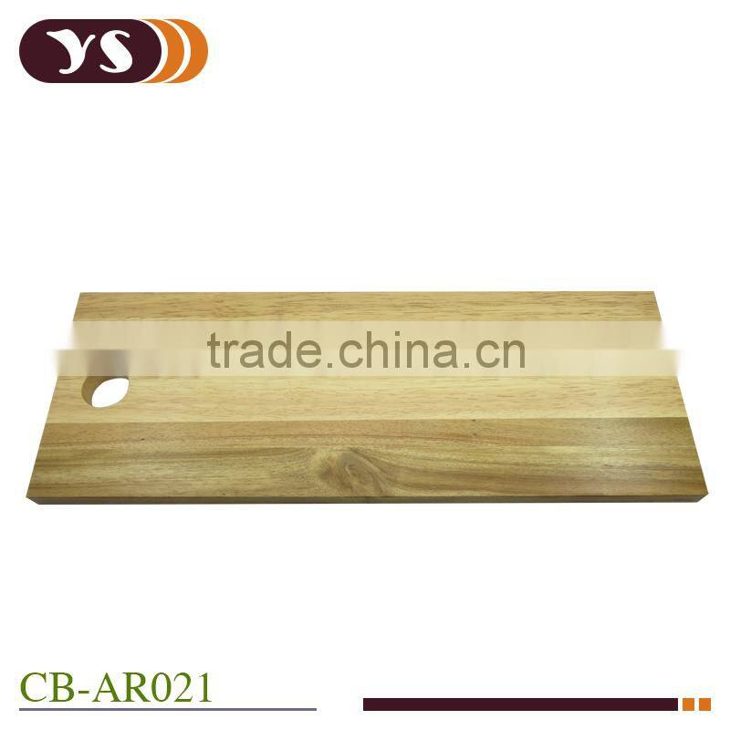 rubber wooden and acacia wooden combine cutting board