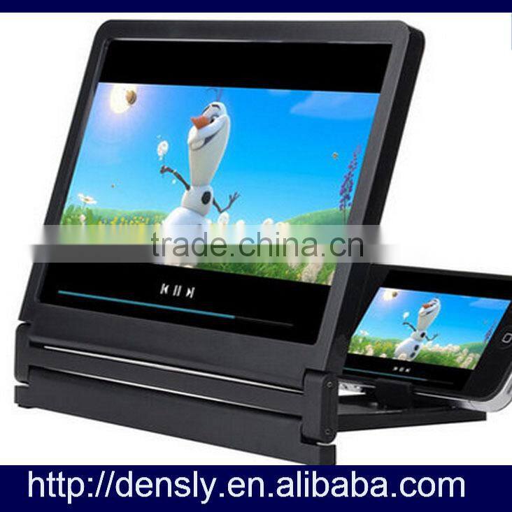 2015 New arrival 3D Enlarged screen,cell phone magnifier for iphone