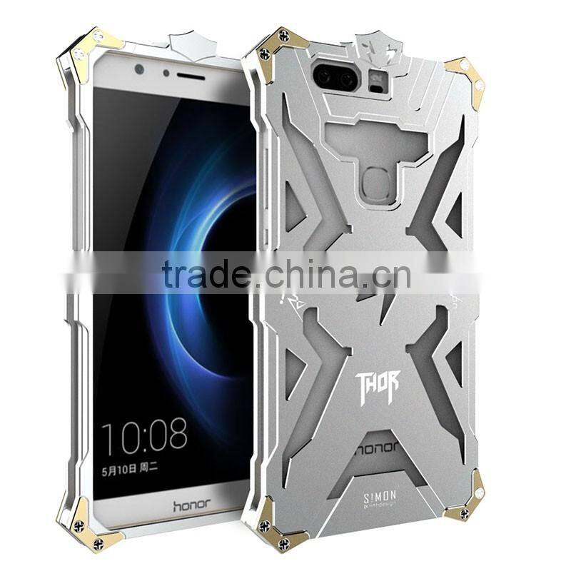 Gundam METAL case for HUAWEI HONOR V8 FULL BODY PROTECT HOUSING ALUMINUM CASE protective SHOCK PROOF SM THOR THE FLASH CASE