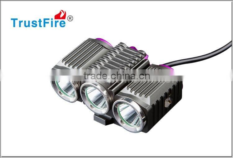 2016 led bike light housing TR-D012 , bicycle light Using three CREE XM-L 2 led lights , high quality led bike light 900lm