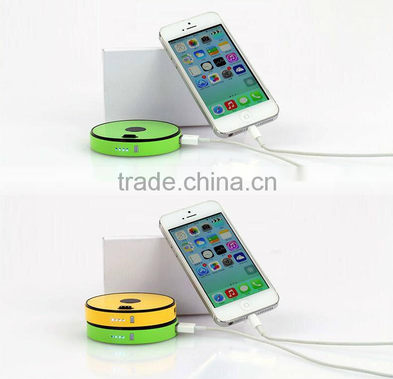 Pretty design cartoon 5600mah power bank for cellphone as promotion gift