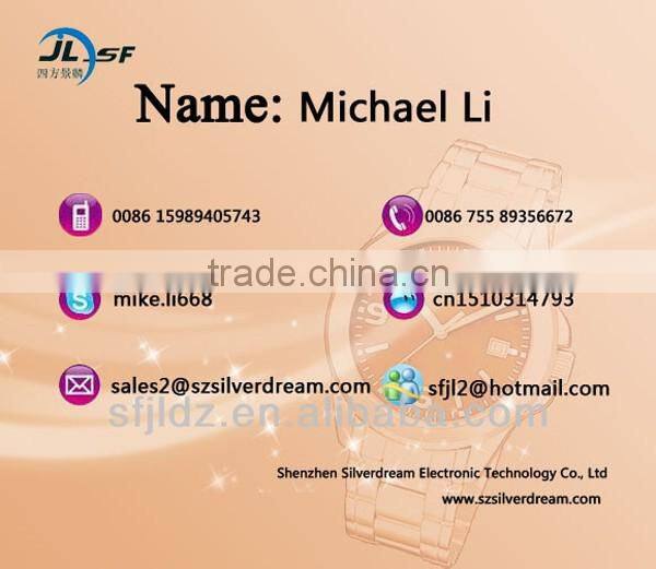 Promotional Waterproof And Mix Colors Cheap Watch Alloy Case