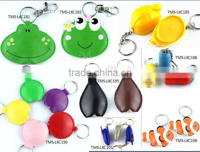 new design hot new products custom leather keyring 2016 pu metal logo keychain
