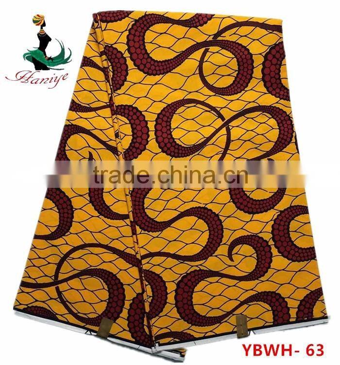 2016 African Wax print fabric hot selling ankara super wax hollandais