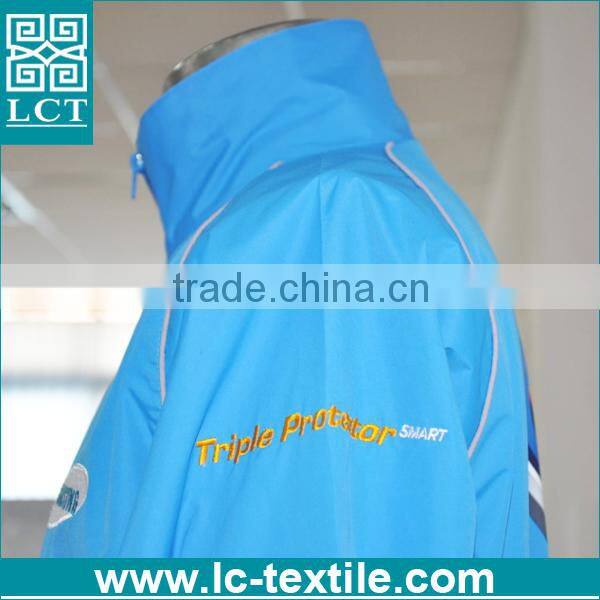 China OEM manufactory supply high quality nylon sport wind samsung workwear promotion jacket with heat transfer print(LCTN1566)