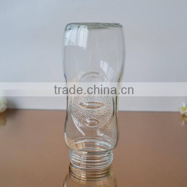 Storage glass bottle glass jar made in China