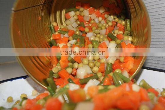 850g Hot sale Canned mixed vegetable