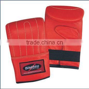 Custom Design Genuine Leather Karate Punching Bag Gloves