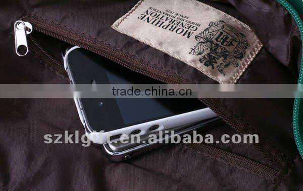 High Quality PU Leather Girls Travel Bags,Dot Pattern Design Vogue Leisure Duffle Bag