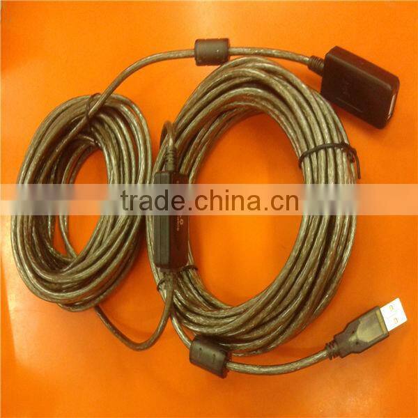 High speed usb extender cable male to female,10m active usb 2.0 PC ,10m usb cable