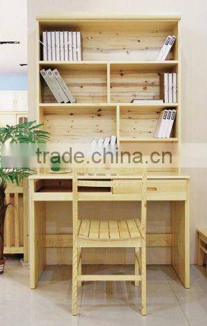 new style bookcase with study table and chairs