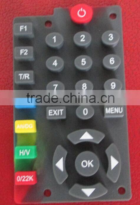 conductive silicone button / silicone switch button / silicone push button