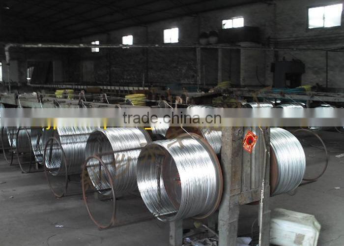 BWG8~26 galvanized wire galvanized binding wire GI wire factory price 25kg per coil