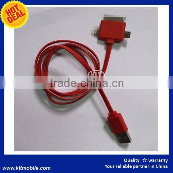 Car Multi USB Connector Cable Mobile Phone Connector USB Charger Adapter Cable Universal