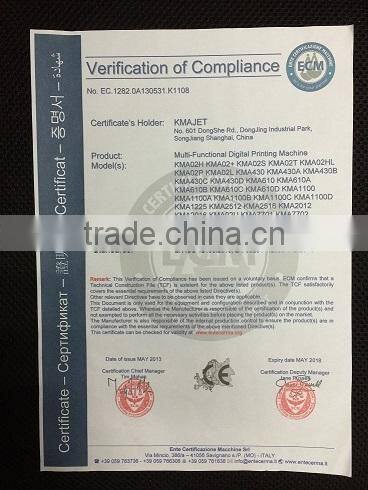 A2 size digital T-shirt Printer with White Ink for both white and dark colored T-shirt for sale