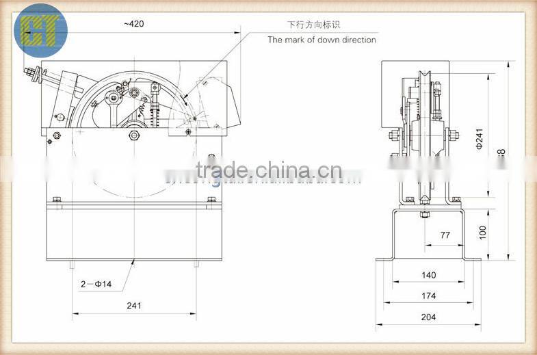 XS3-B Speed Governor for Elevator