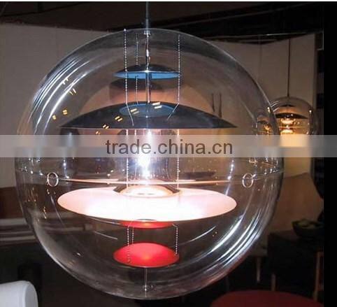 Factory Wrought Premium Verner Panton Pendant Lamp Modern Globe Glass Hanging Lamp