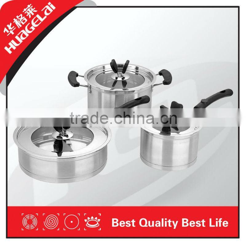 26/28CM Stainless Steel Prestige Pressure Cooker,with steamer