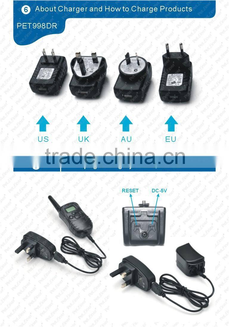 300M Remote Control Vibration Dog Training Collar Waterproof