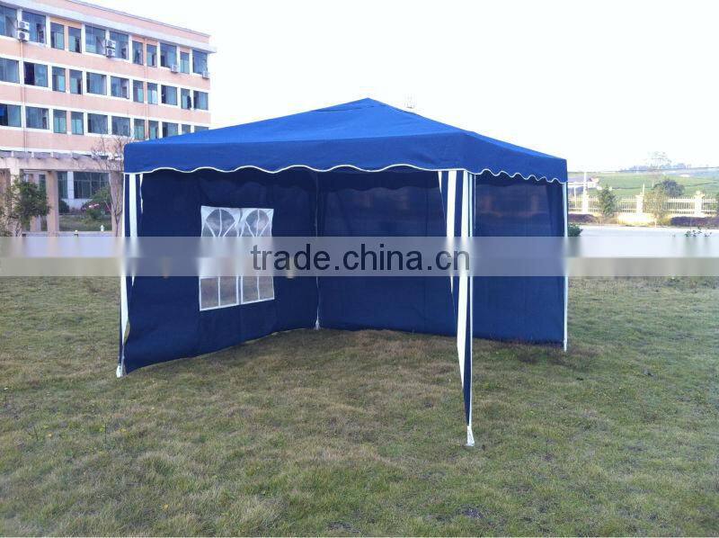 Pavillion tent with net/ mesh sidewalls