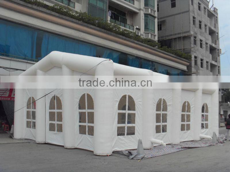 Red side inflatable marquee/party tent/inflatable tent