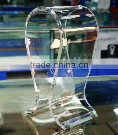 2013 HOT Clear acrylic a3 poster display stand for advertisement poster flyer post