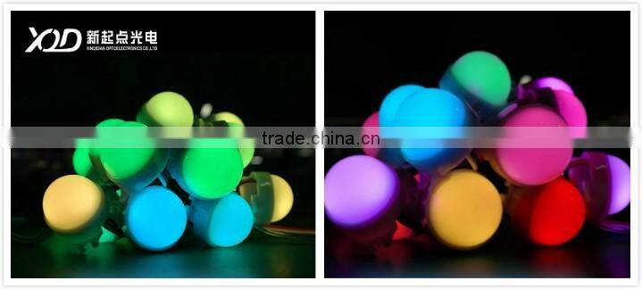 Waterproof 30MM DC12V Full Color Led Point Light Decoration Light Advertising Screen Light