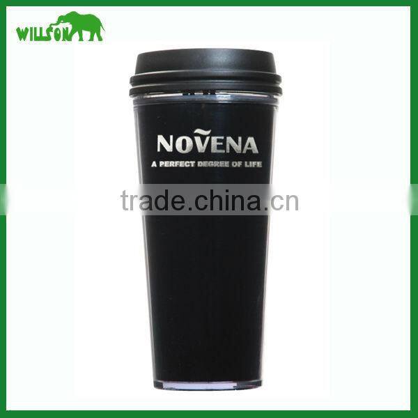 Double wall vacuum acrylic mug