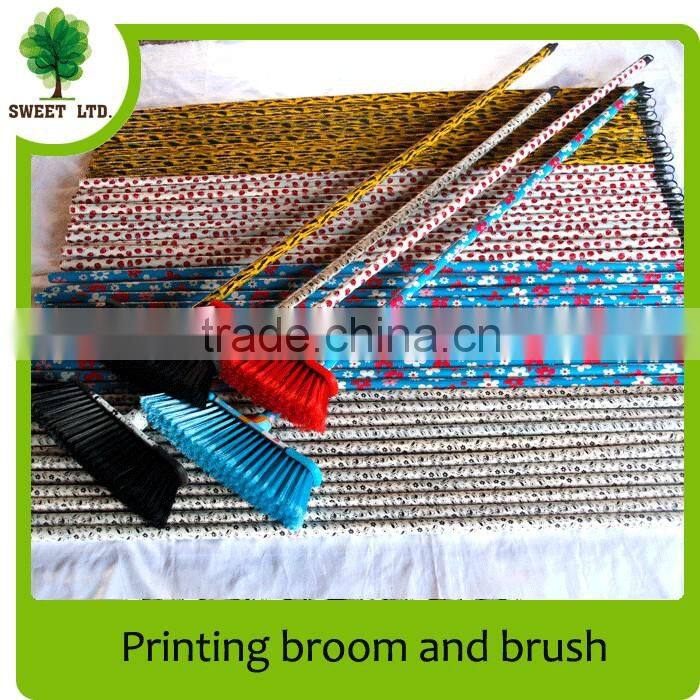 Good strong plastic broom soft brush SWEET factory