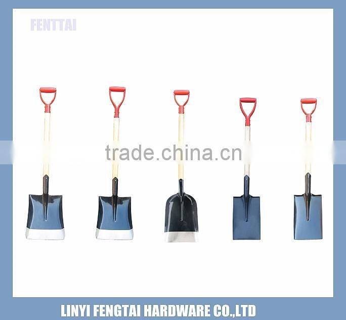 Agriculture Use Shovel with Short Wooden Handle