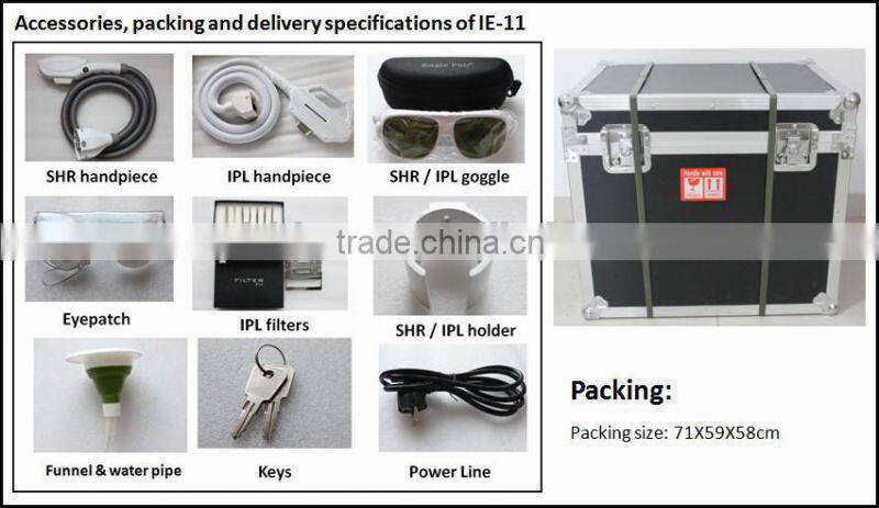 Hot sale! Advanced Professional Beauty Equipment Hair Removal IPL Machine