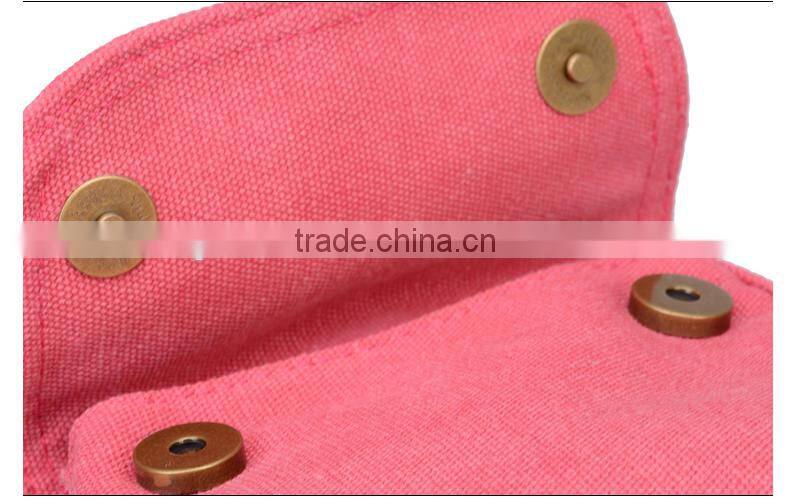 Alibaba China made Durable thick washed men&women canvas waist bag