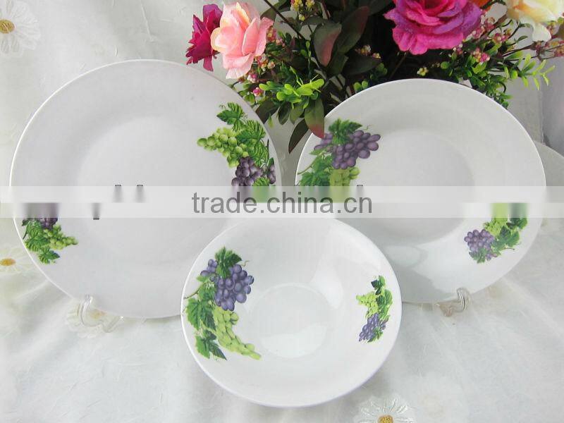 Kids tableware ceramic dinner sets
