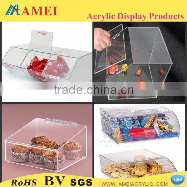 New products acrylic makeup cases, acrylic cosmetic organizer,acrylic makeup sets