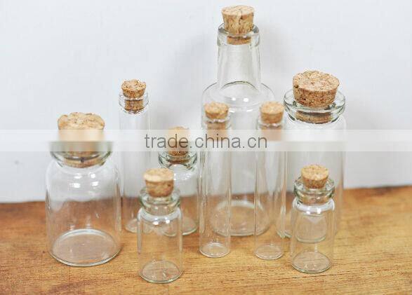 Wholesale natural glass engraved logo printing natural wine corks