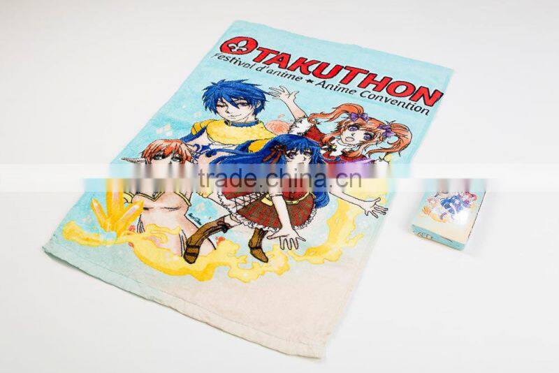 100% Cotton Compressed Magic Promotional Bath Beach Towel For Travel