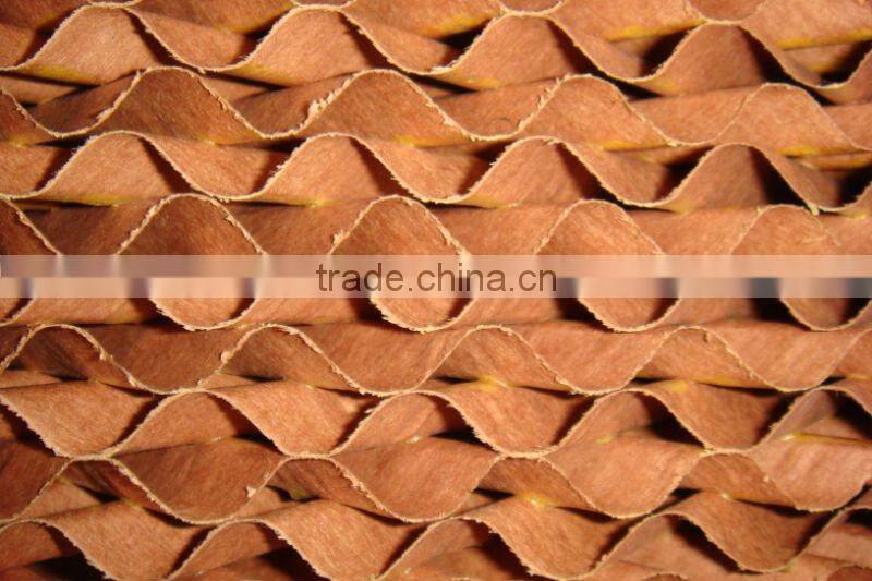 Green color evaporative cooling pad