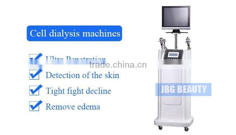 Multifunction Digital RF Biochemistry Skin Care Analyser Facial Beauty Cell Dialysis Machine