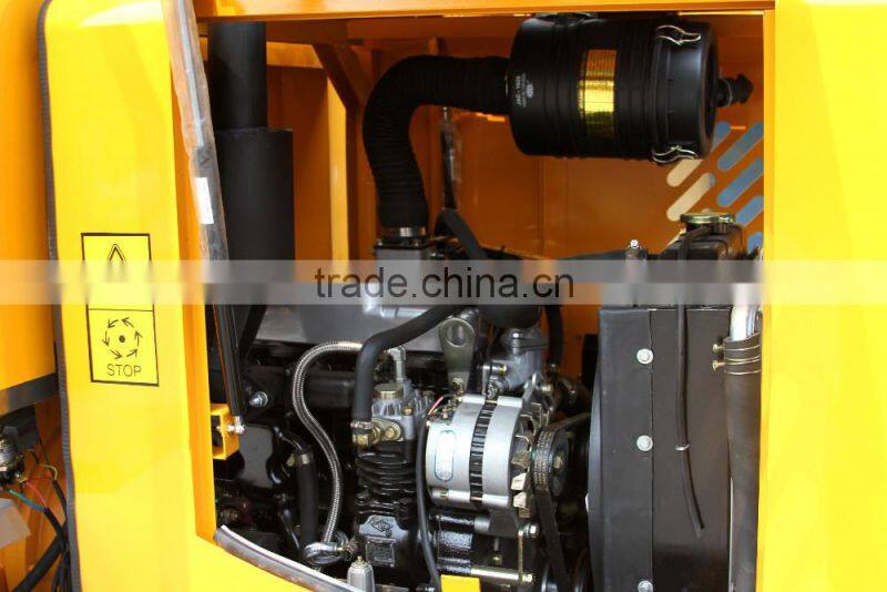 New Designed 1.5 Ton Mini Wheel Loader ZL915 With CE 38 kw