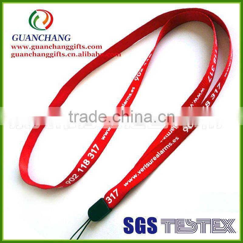 factory sale custom blank lanyard,tubular blank necklace