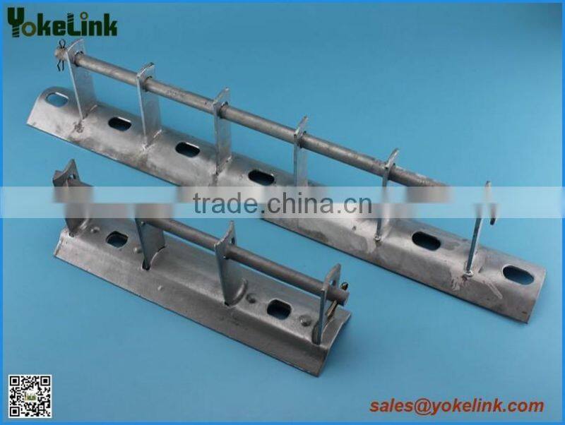 HDG Carbon steel Secondary Rack for Pole Crossarm Fittings