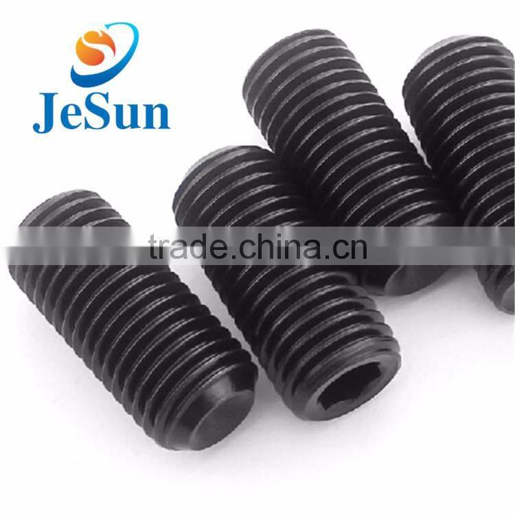 Customized cnc machining parts/ hex socket set screw