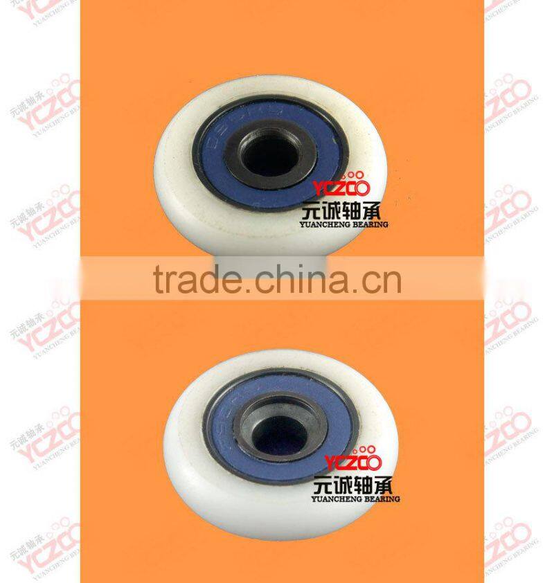 Small shower room glass door roller/pulley wheels