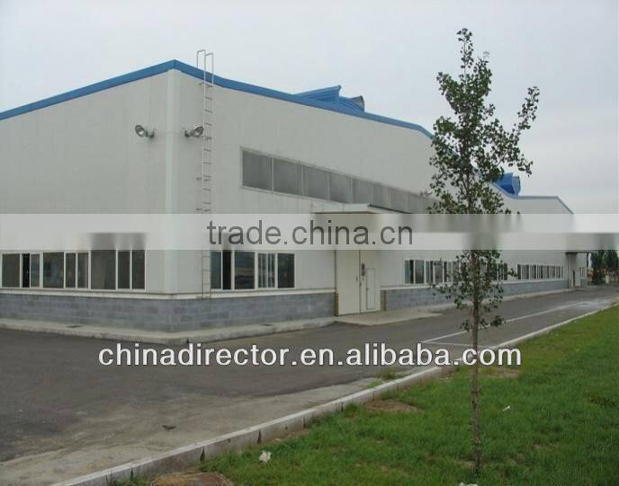Low cost light steel frame prefabricated sheds structural steel hanger