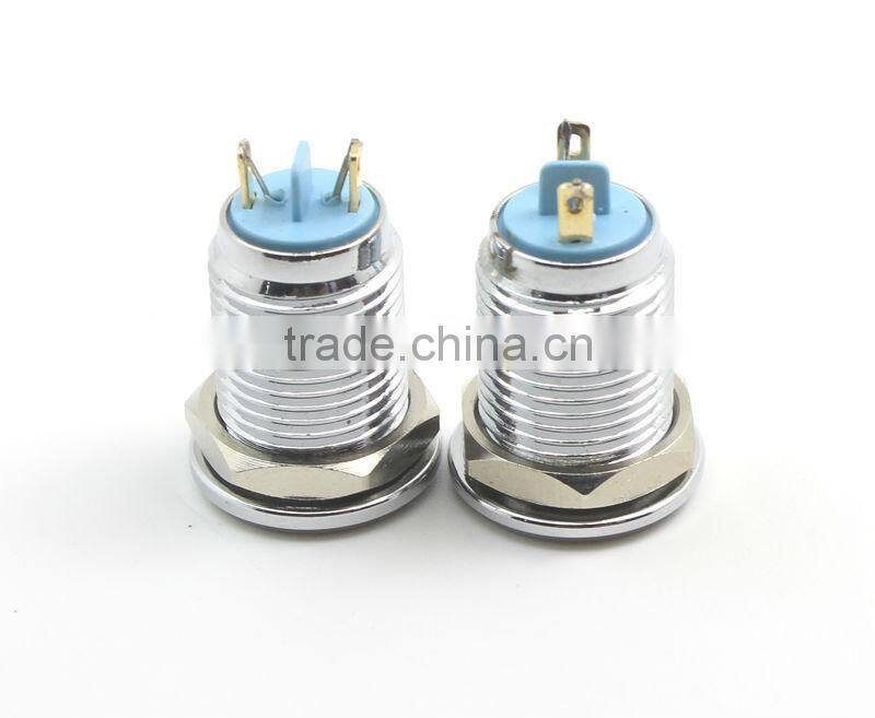 12mm metal indicator 220v pilot lamp GQ12C-D